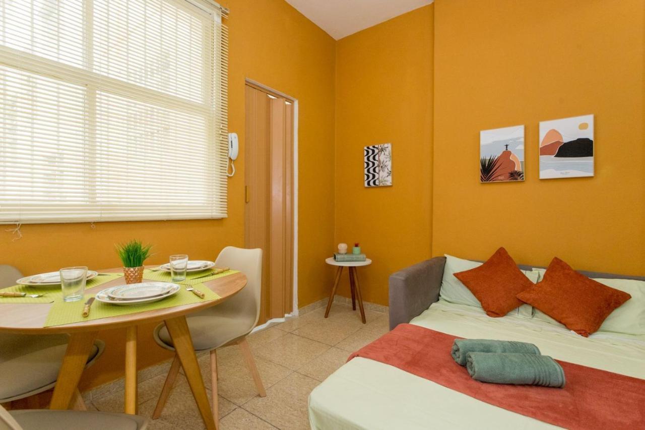 Appartement Conforto E Relax, Caminhando A De Copacabana, E Sala, Completo, Com Wi Fi, Cozinha, Ar Condicionado