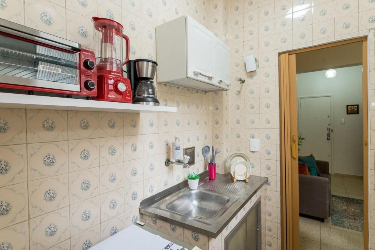 Conforto E Relax, Caminhando A De Copacabana, E Sala, Completo, Com Wi Fi, Cozinha, Ar Condicionado Appartement Rio de Janeiro